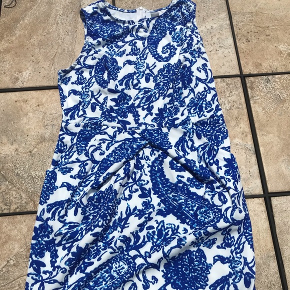 Paisley Blue Dress - Picture 2 of 3